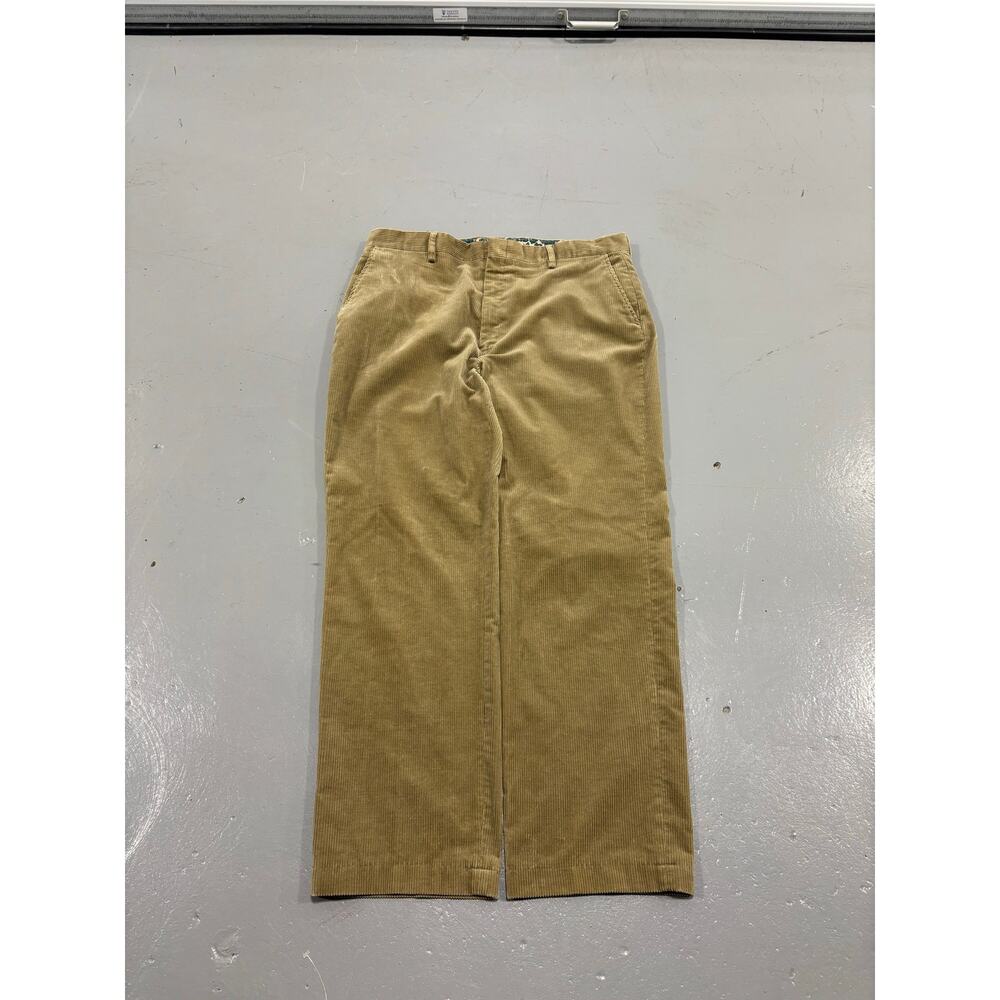Vintage Eddie Bauer Mens Corduroy Pants Khaki Tan 40x32 Gorpcore Workwear